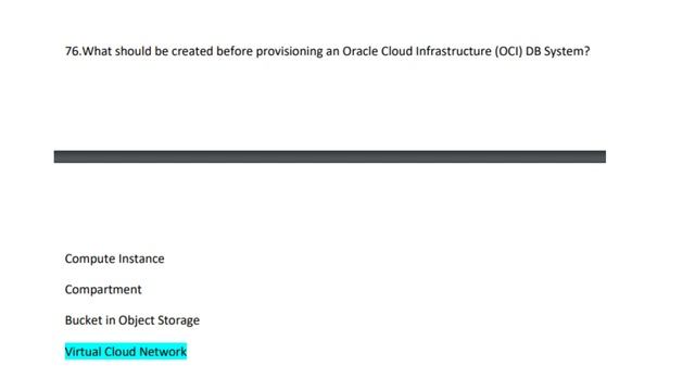 1Z0-1072-23 : Oracle Cloud Infrastructure 2023 Architect Associate Real Exam Question Part 6 смотреть онлайн