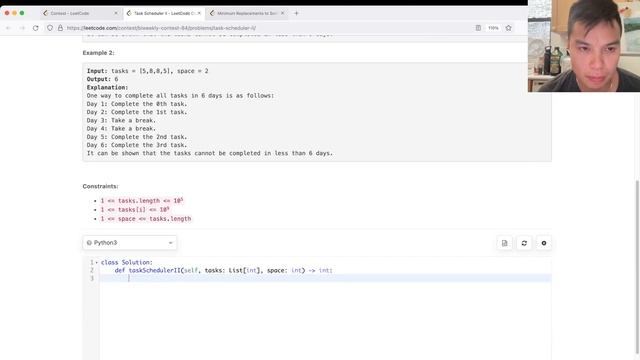 2365. Task Scheduler II (Leetcode Medium) смотреть онлайн