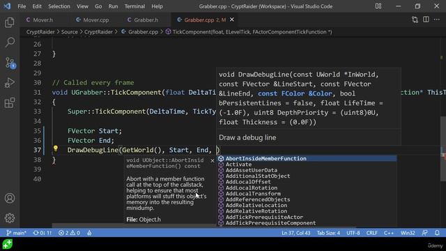 85 - DrawDebugLine смотреть онлайн