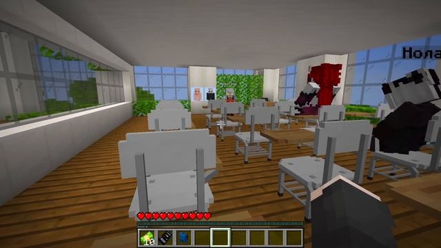 Человек в ШКОЛЕ МОНСТРОВ в Майнкрафт! 4 Серия смотреть онлайн