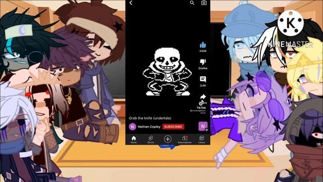 Sans aus react to videos in my camera roll смотреть онлайн