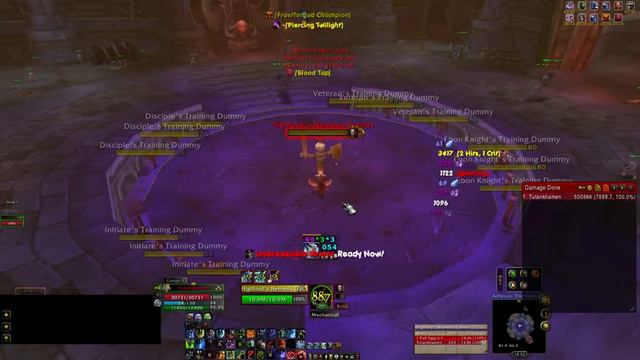 wow test dps on hc dummy смотреть онлайн