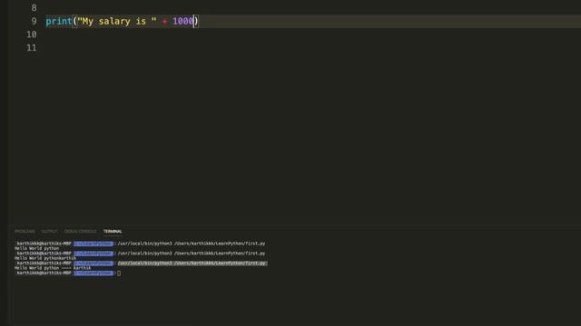 Part 2 - Understanding and working with Variables in Python for automation testing смотреть онлайн