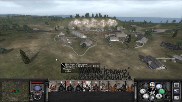 [18] Third Age Total War Divide and Conquer Isengard v3 VH/VH смотреть онлайн