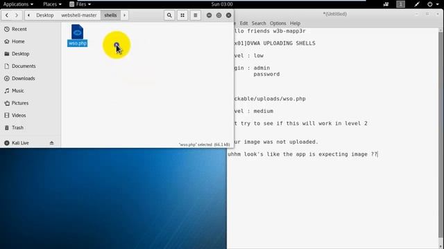 [0x01]DVWA : Uploading Web Shells смотреть онлайн