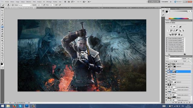 Speed Art - THE WITCHER 3 Wallpaper 4k смотреть онлайн