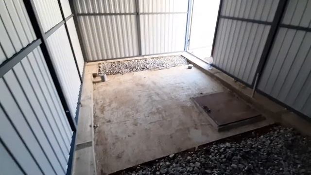 Обзор Сборно-Разборного Хоз.блока. Монтаж над Погребом. Gmarket74 (Челябинск) смотреть онлайн
