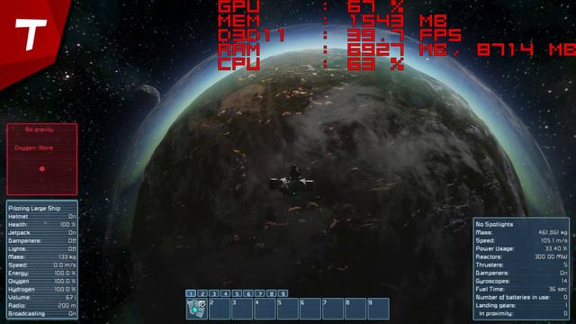 Space Engineers : GTX 960 - 860k 4.2 |FPS Performance Test|1080p смотреть онлайн
