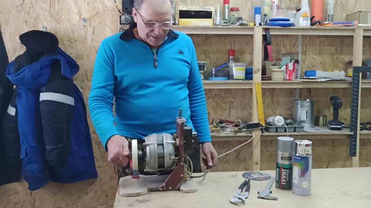 Делаю наждак для хозяйственных нужд со старой стиральной машинки смотреть онлайн