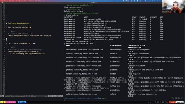 Tanzu Community Edition: v0.10.0-rc3 Demo смотреть онлайн