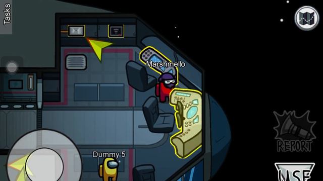 Doing all the tasks in Among us. The skeld map. Part-1 смотреть онлайн
