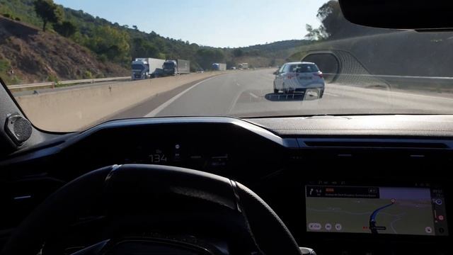 2022 Peugeot 308 GT Hybrid 180 e-EAT8 - driving & interieur sound (ASMR) | autofilou [2160p] смотреть онлайн