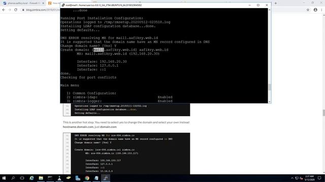 Cara Install Mail Zimbra 8.8.12 di Ubuntu 16.04.6 LTS смотреть онлайн