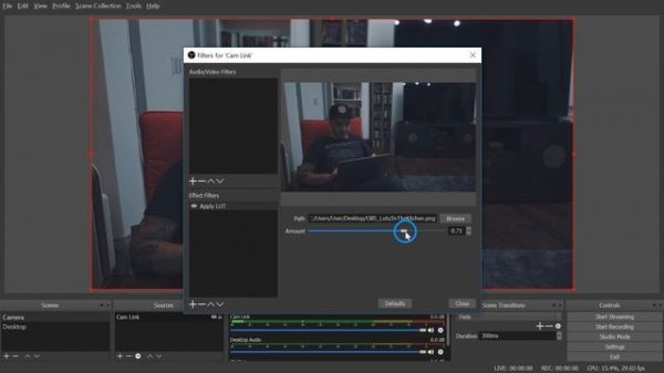 OBS Studio Cinematic LUT Pack | RehaAlev