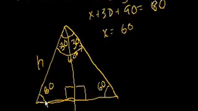 Intro to 30-60-90 triangles | Right triangles and trigonometry | Geometry | Khan Academy смотреть онлайн