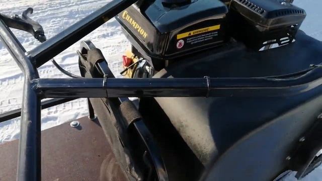 Мотобуксировщик Онего мини. смотреть онлайн