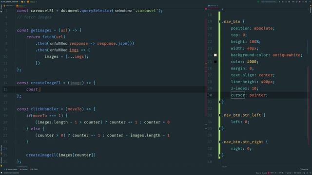Carousel with a sliding effect смотреть онлайн