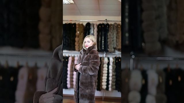 Шуба из кролика Рекса, трансформер (1258)