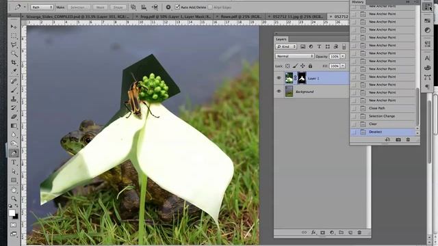 Photoshop CS6: Layer Masks on image layers and adjustment layers смотреть онлайн