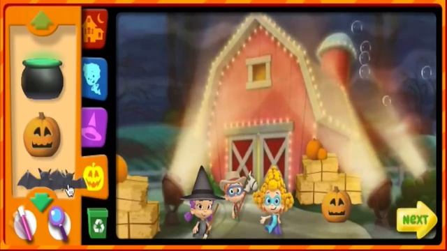 Bubble Guppies | Halloween Party | Full Game 2014 смотреть онлайн