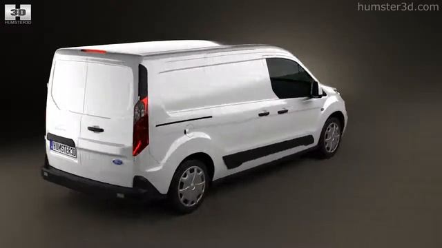 Ford Transit Connect 2014 by 3D model store Humster3D.com смотреть онлайн