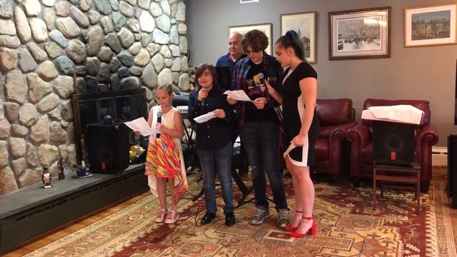 Внуки поздравляют дедушку с юбилеем. Песня на восьмидесятилетие смотреть онлайн