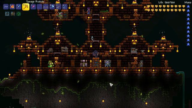 Terraria 1.3 Let's Build Series Ep2: Jungle Temple! | Terraria house design tutorial смотреть онлайн