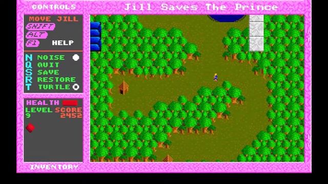 Jill of the Jungle: Jill Saves the Prince (1993) - PC - Partida Completa смотреть онлайн