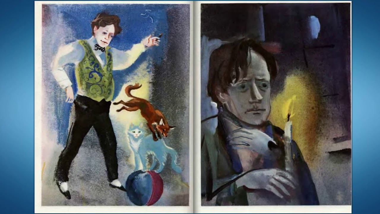 "Каштанка" с иллюстрациями Г.А.В. Траугот смотреть онлайн