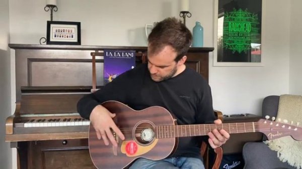 Fender Sonoran Mini Acoustic Guitar Demonstration