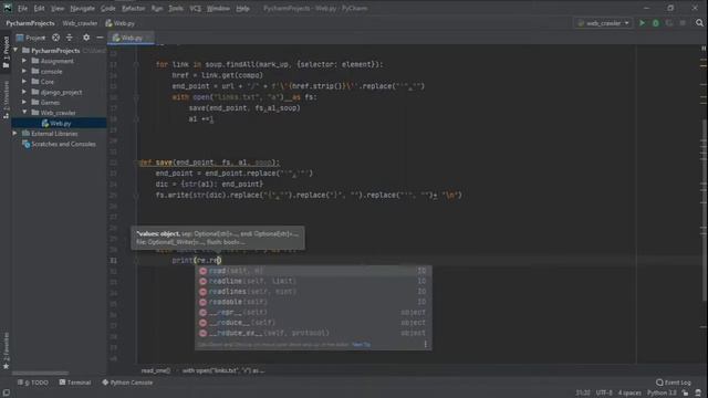 WebCrawler application written in Python Crawl java web application смотреть онлайн