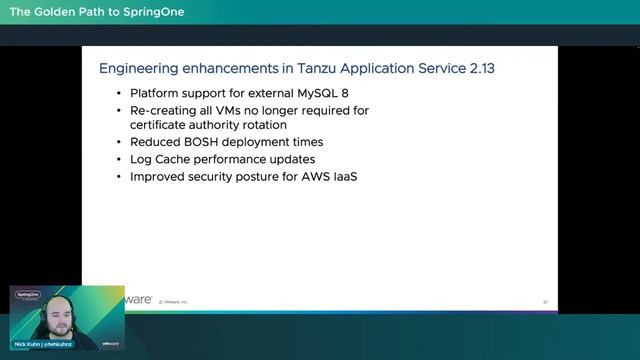 What’s New with VMware Tanzu Application Service смотреть онлайн