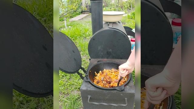 Делаем зону для мангалов и тандыра своими руками(часть3) смотреть онлайн