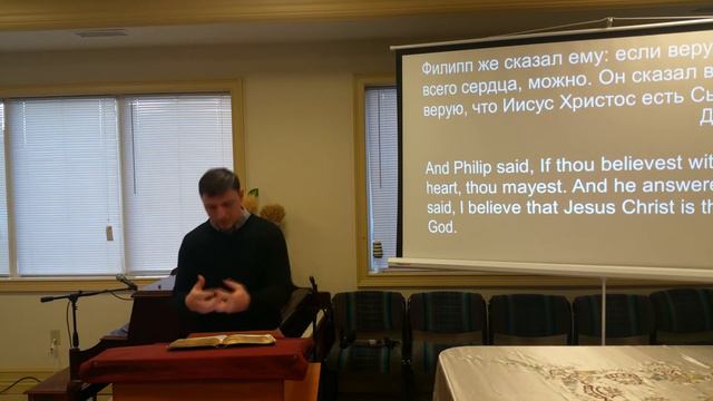 Андрей Берзин «Водное крещение по вере»1 Коринфянам 10:2. 24-Ноября-2019 смотреть онлайн