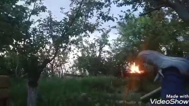 Шашлык с овощами. Сочная картошка с помидорами черри. смотреть онлайн