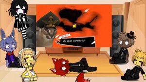 Реакция Фнаф1 на Warhammer 40000/Gacha Club