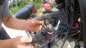 Замена тросика газа на иже.