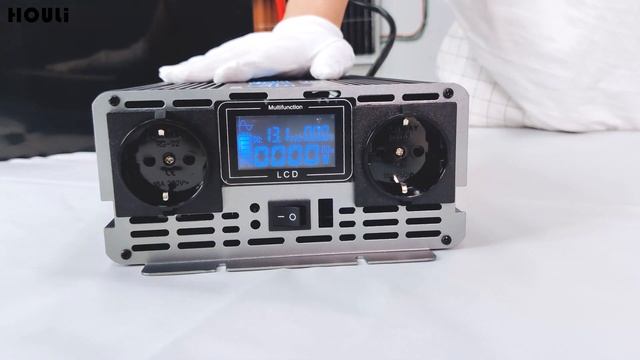 HOULI Pure Sine Wave Power electric inverters for house Inverter 12V 24V 220V 5000W смотреть онлайн