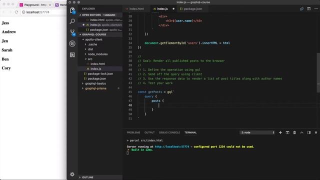 最新的 GraphQL 訓練營 (使用 Node.js 和 Apollo) 課程介紹 смотреть онлайн