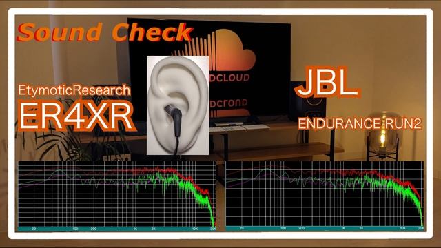 Etymotic Research ER4XR vs JBL ENDURANCE RUN2 [IEMs In-Ear headphones Sound Comparison イヤホン音比較] смотреть онлайн