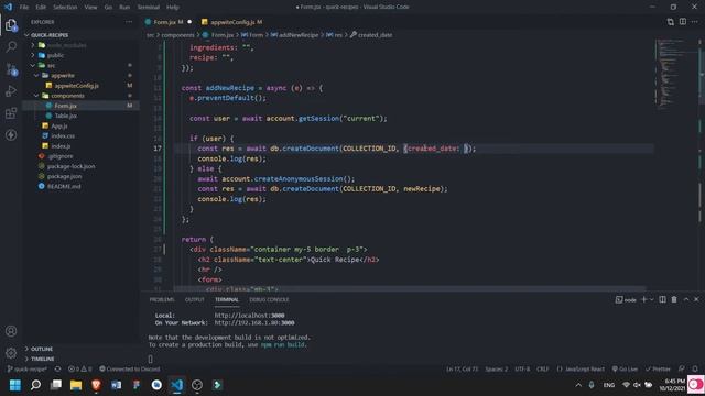 #13 - Create & Read Document (CRUD - Database) - Appwrite with Web. смотреть онлайн
