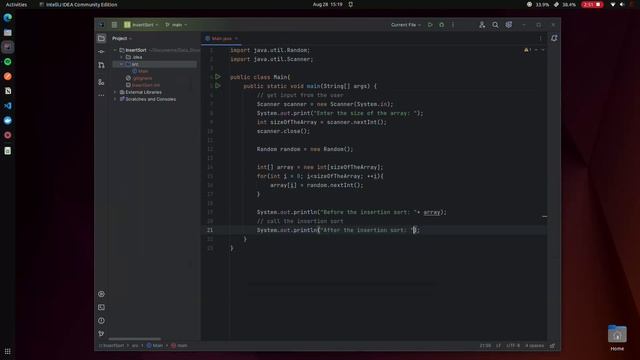 Insertion Sort - DSA ( Java ) смотреть онлайн