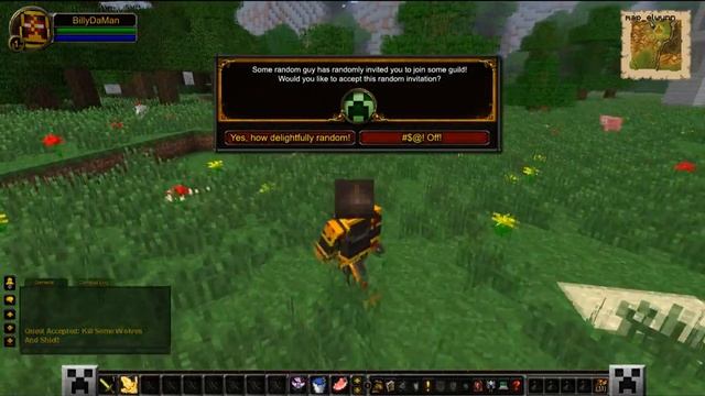 Minecraft Meets - Mine of WorldCraft (World of Warcraft!) смотреть онлайн