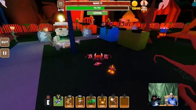AWESOME ROBLOX - WORLD DEFENDERS NEW HALLOWEEN NIGHTMARE MODE 4 STAR MAP with Giant Cyclops смотреть онлайн