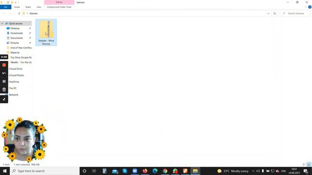 How to save your work form Seesaw on your device. смотреть онлайн