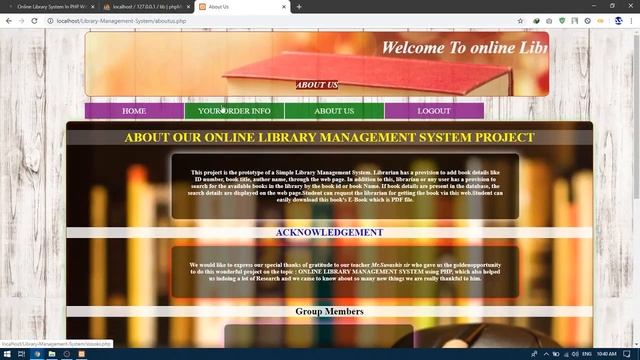 ONLINE LIBRARY SYSTEM IN PHP | Source Code & Projects смотреть онлайн