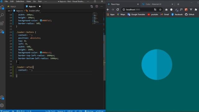ReactJs spinner axample || ReactJs animations смотреть онлайн