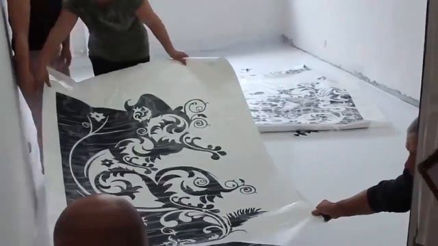 Как делают красивые наливные полы... смотреть онлайн