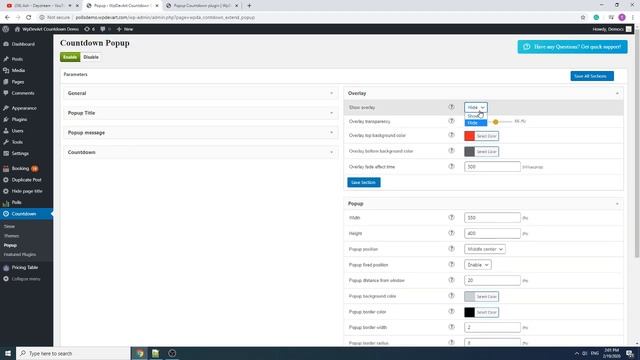 WordPress Popup Countdown Plugin - Animated Timers смотреть онлайн