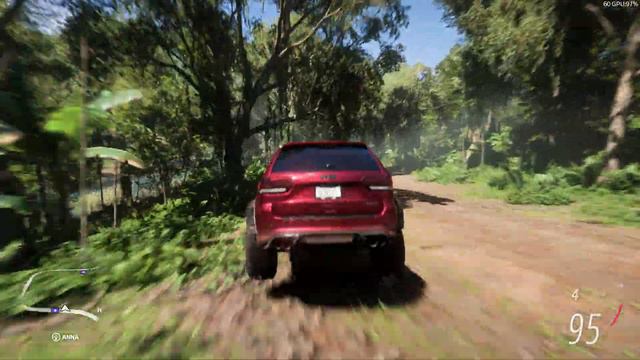 Jeep Grand Cherokee Trackhawk Off-roading | Forza Horizon 5 | Nvidia RTX 3060 ti смотреть онлайн